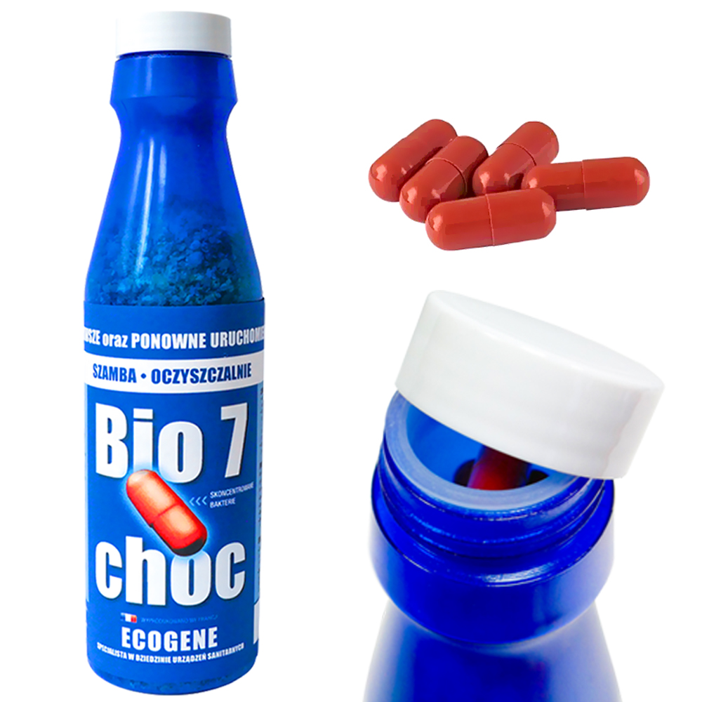 Bio7 ChocStarter do oczyszczalni z drenażem